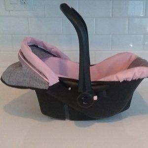 Toy Doll Car Seat Carrier Fits Dolls Up To 18"